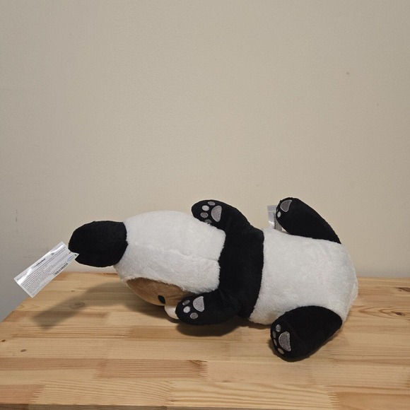 Rilakkuma Sleeping Teddy in Panda Outfit Series Plush Soft Toy 17" - Picture 6 of 6